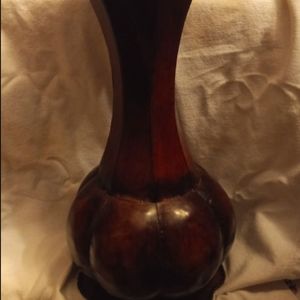 Metalwork vase